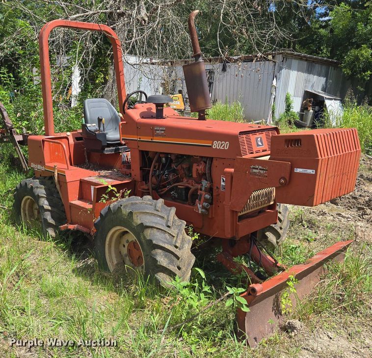 image for item EQ4087 1999 Ditch Witch 8020JD trencher