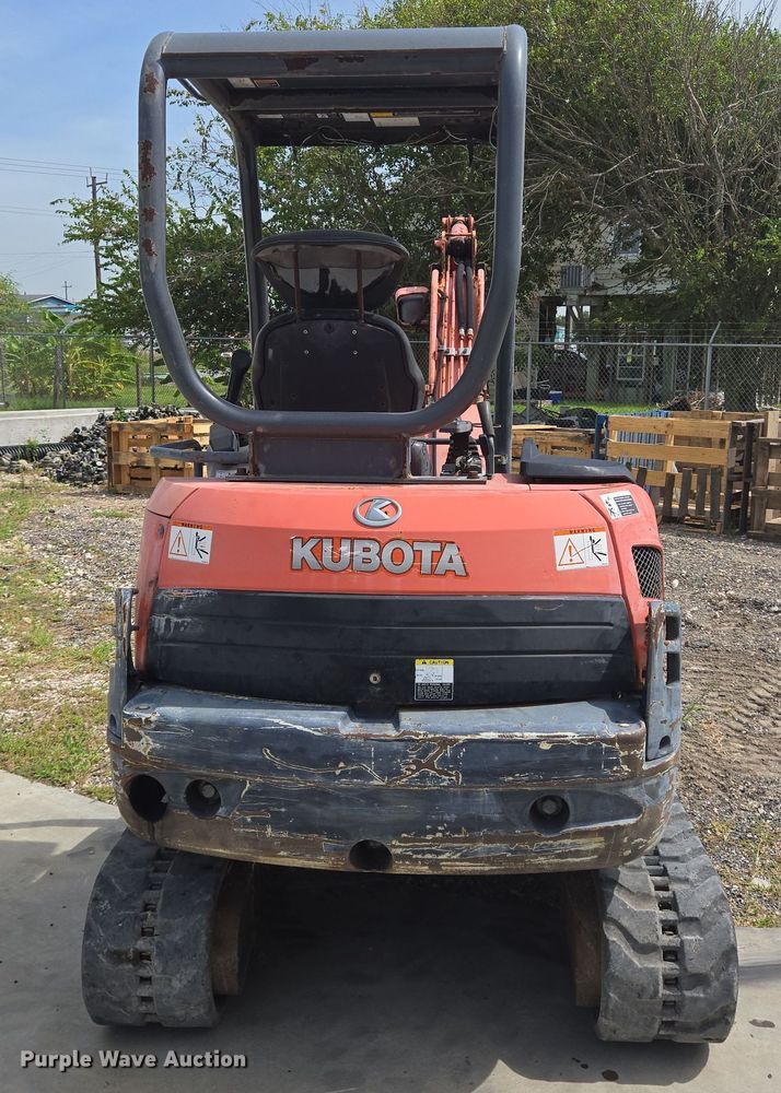 image for item EQ4096 2011 Kubota KX71-3S mini excavator