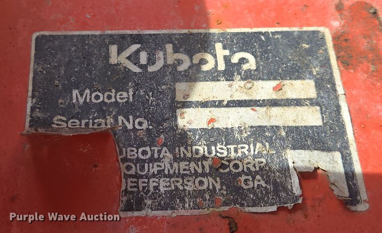 image for item EQ4096 2011 Kubota KX71-3S mini excavator