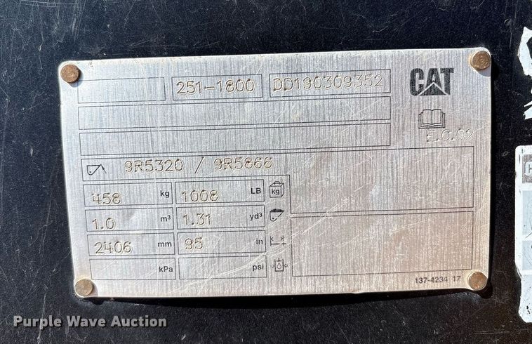 image for item ES7001 2019 Caterpillar 420F2 IT backhoe