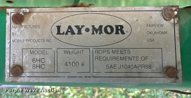 image for item ET7024 Lay-Mor 8HC broom