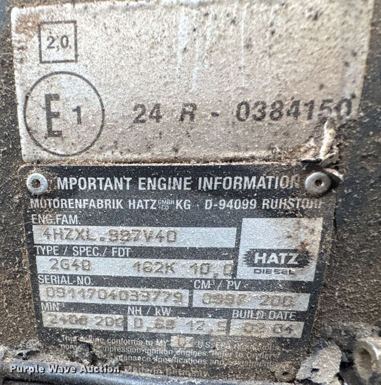 image for item ET7033 (6) trench compactors