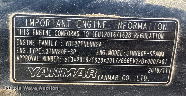 image for item ET7036 2019 Amman Rama's 1575 trench compactor