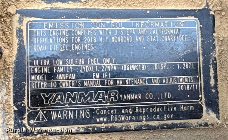 image for item ET7036 2019 Amman Rama's 1575 trench compactor