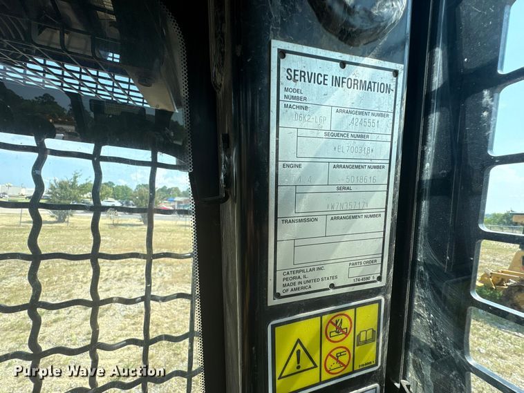 image for item ET7039 2018 Caterpillar D6K2 LPG dozer