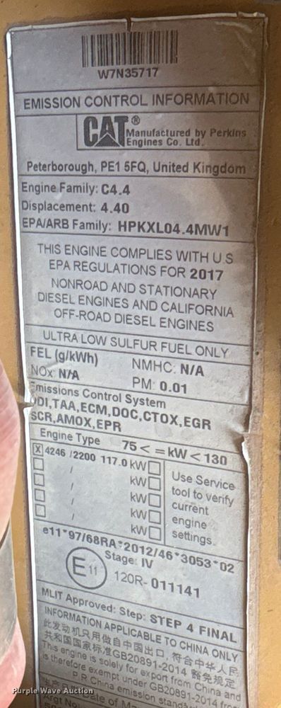 image for item ET7039 2018 Caterpillar D6K2 LPG dozer