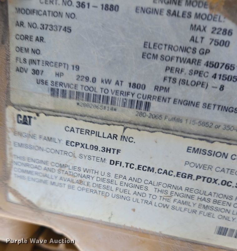 image for item FB9414 2014 Caterpillar 966M wheel loader