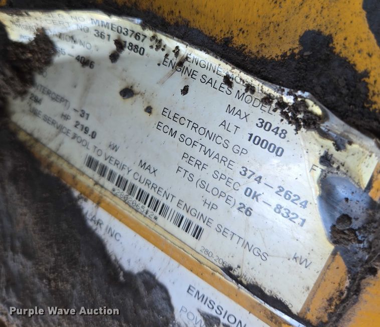 image for item FB9415 2011 Caterpillar 966K wheel loader