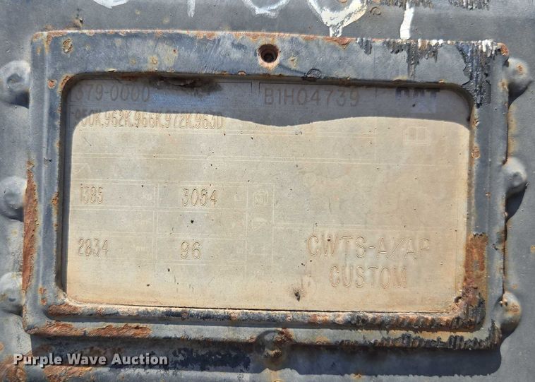 image for item FB9415 2011 Caterpillar 966K wheel loader