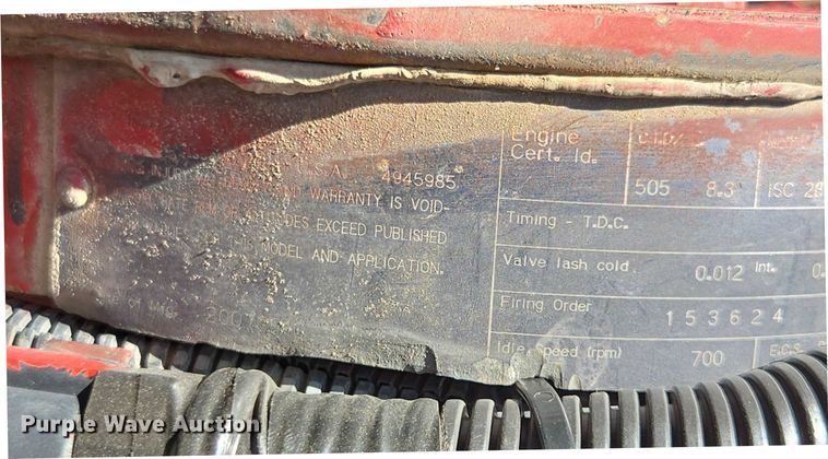 image for item FB9418 2008 Sterling L8500 fuel / lube truck