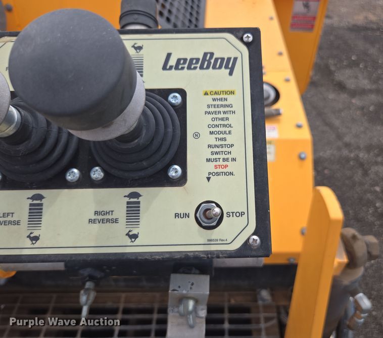 image for item FB9437 2015 Lee-Boy 8616B paver