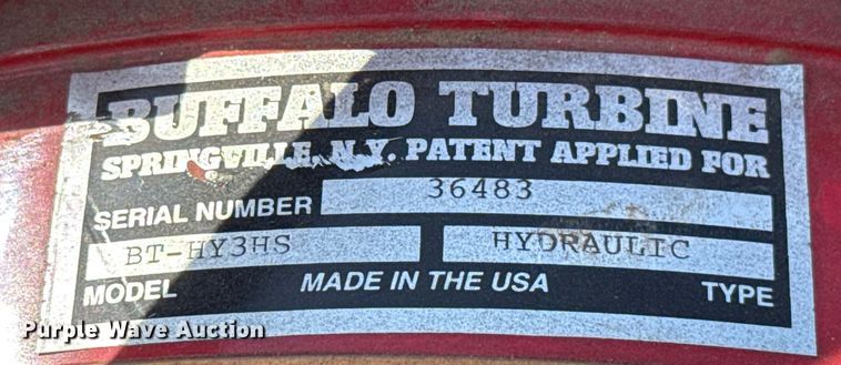 image for item GH9309 Buffalo Turbine BT-HY3HS debris blower