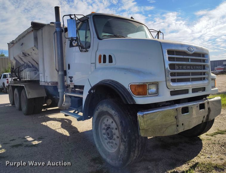 image for item IP9634 2004 Sterling L-Line volumetric concrete mixer truck
