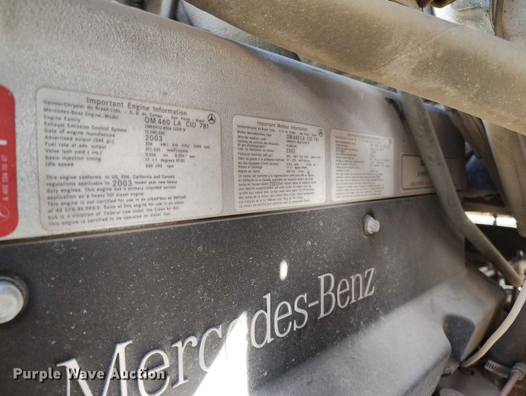 image for item IP9634 2004 Sterling L-Line volumetric concrete mixer truck