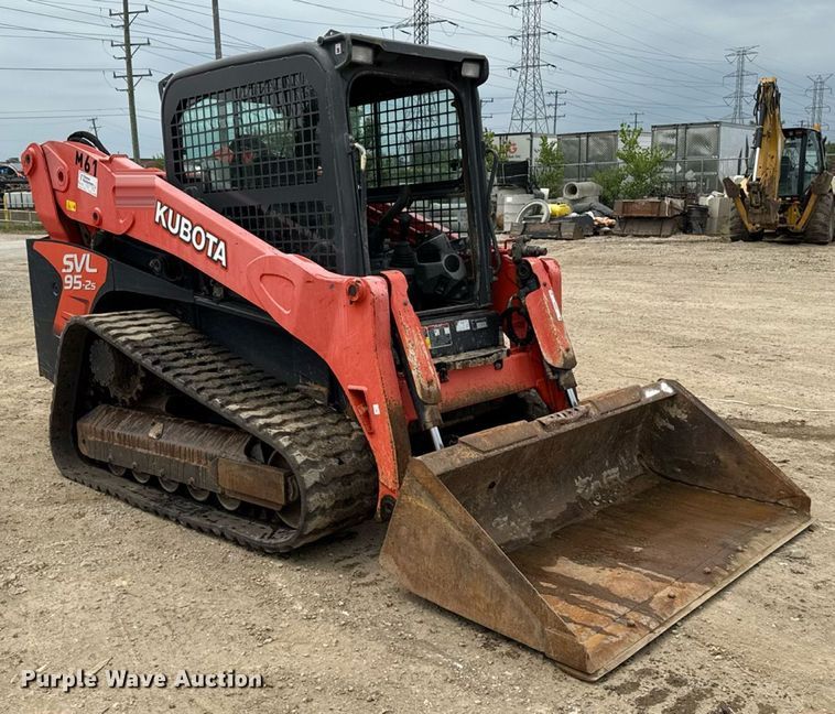 MINI CARGADOR SOBRE ORUGAS 2018 KUBOTA SVL952S