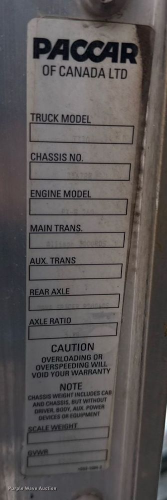 image for item MZ9409 2013 Kenworth T370 utility / service truck