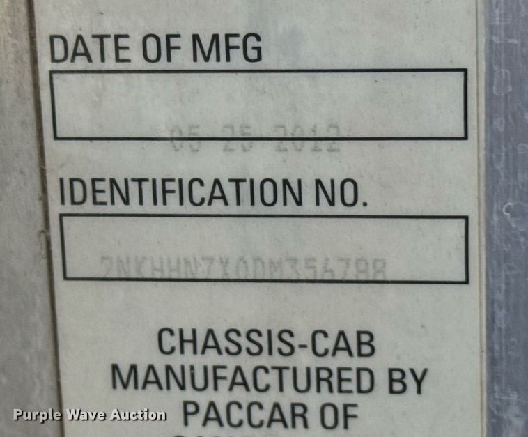 image for item MZ9409 2013 Kenworth T370 utility / service truck