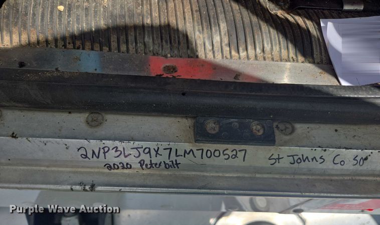 image for item YA0689 2020 Peterbilt 348  dump truck