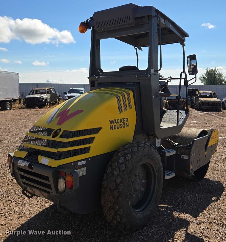 image for item YA0748 2021 Wacker Neuson RC50 single drum vibratory roller