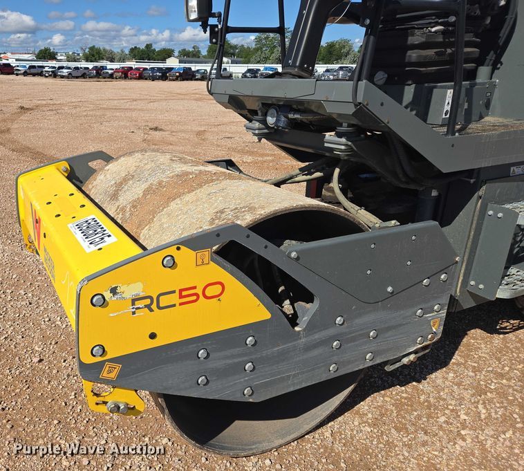 image for item YA0748 2021 Wacker Neuson RC50 single drum vibratory roller