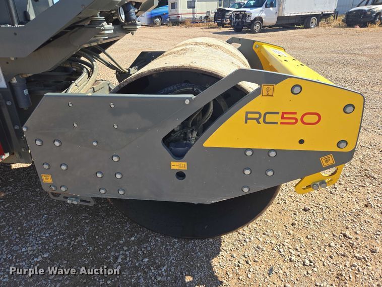 image for item YA0748 2021 Wacker Neuson RC50 single drum vibratory roller