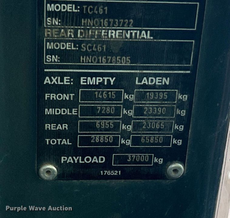 image for item YA0754 2005 John Deere 400D articulated haul truck