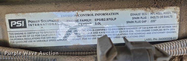 image for item YA0768 2015 Altec DC 1317 wood chipper