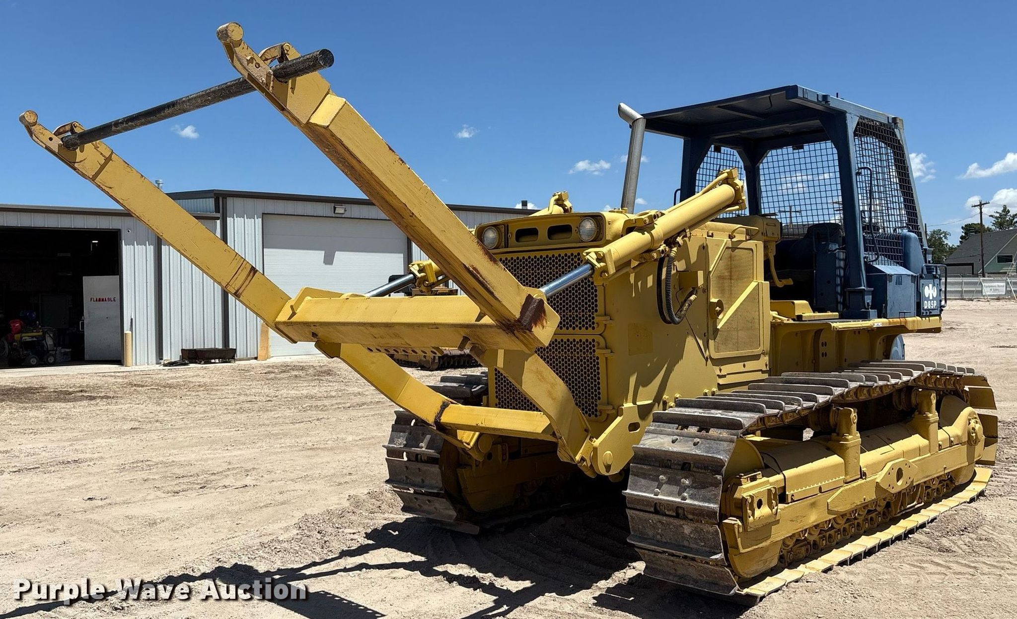 Komatsu D85P cable plow in Hobbs, NM | Item DX8067 sold | Purple Wave