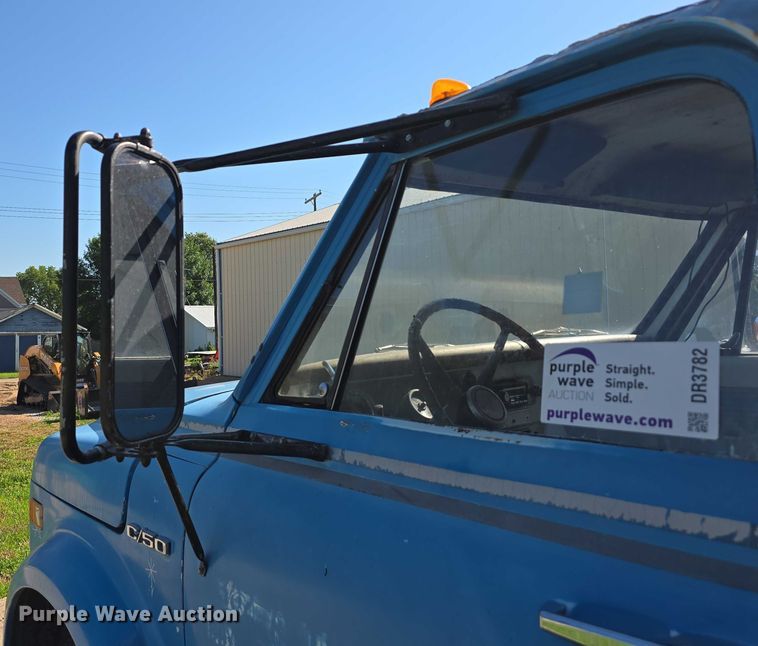 image for item DR3782 1971 Chevrolet C50 grain truck