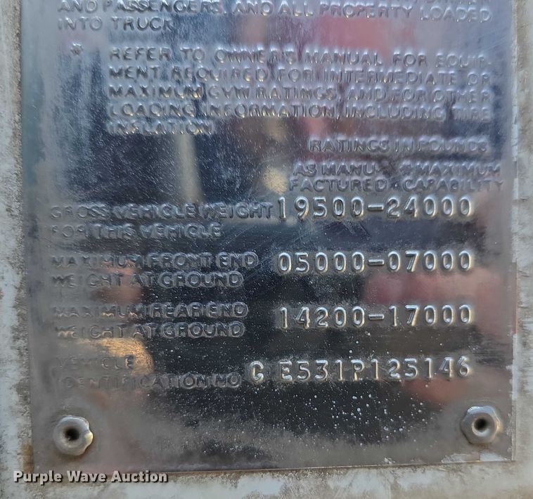 image for item DR3782 1971 Chevrolet C50 grain truck