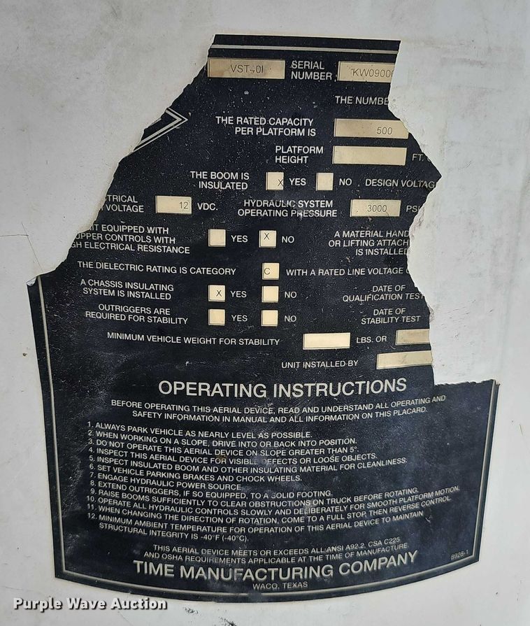 image for item DR3950 2009 Ford F550 XL Super Duty bucket truck