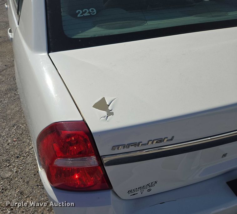 image for item DS4303 2007 Chevrolet Malibu 