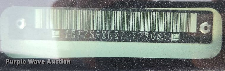 image for item DS4303 2007 Chevrolet Malibu 