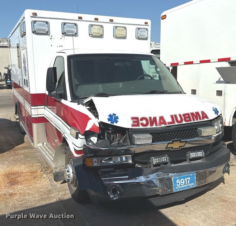 image for item DS4309 2016 Chevrolet Express 4500 ambulance