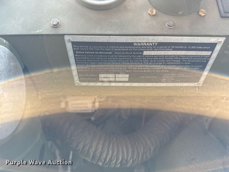 image for item DS4344 1997 Stewart and Stevenson Services INC M1078 flatbed truck