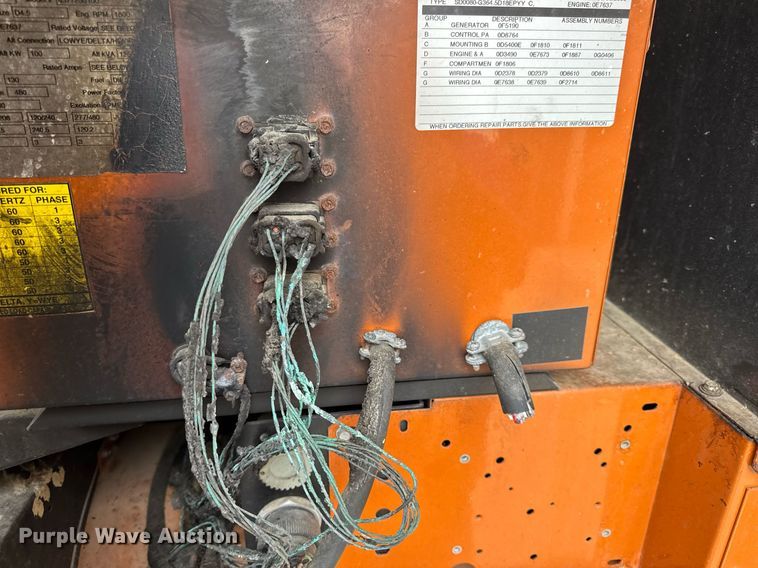 image for item DV4176 Generac SD0080-G364.5D18EPYYC generator