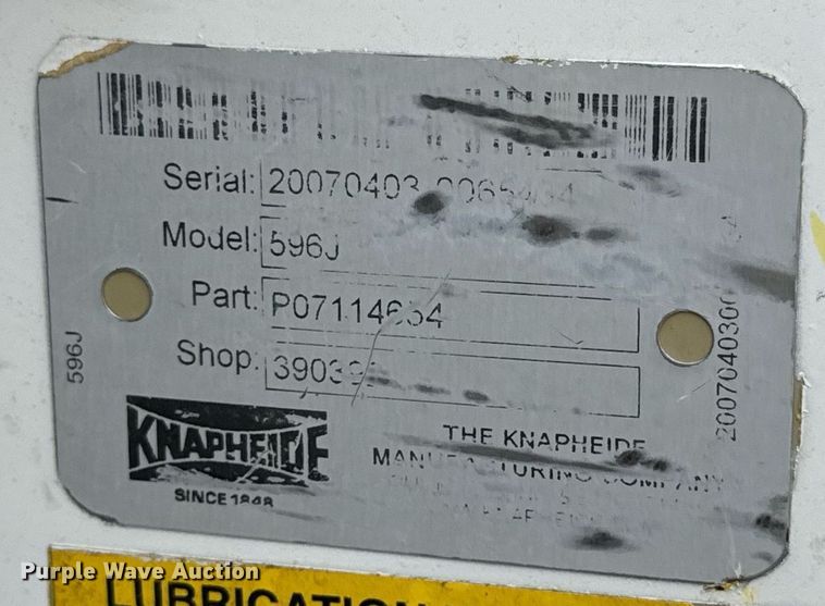 image for item DW3425 2007 Chevrolet Silverado 2500HD utility bed pickup truck