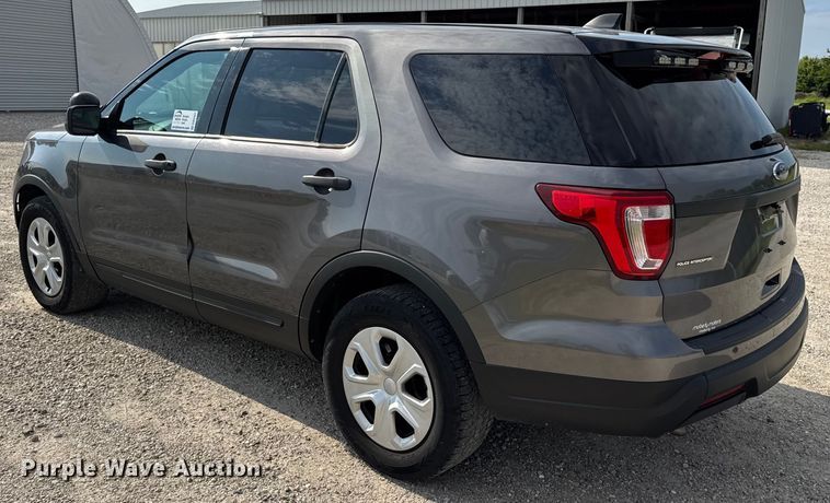 image for item DW3431 2019 Ford Explorer Police Interceptor SUV