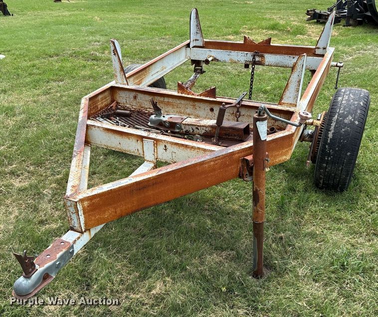 image for item DY0368 Shop built pipe trailer