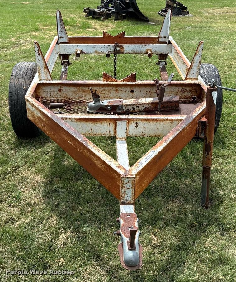 image for item DY0368 Shop built pipe trailer