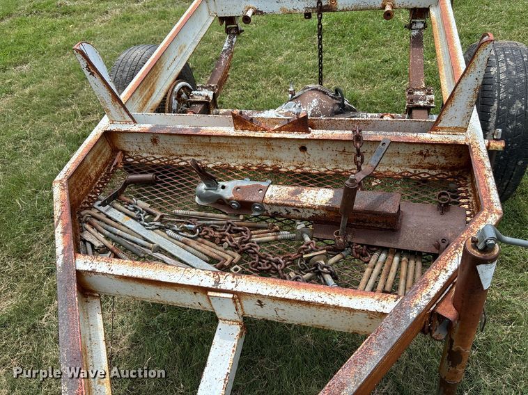 image for item DY0368 Shop built pipe trailer