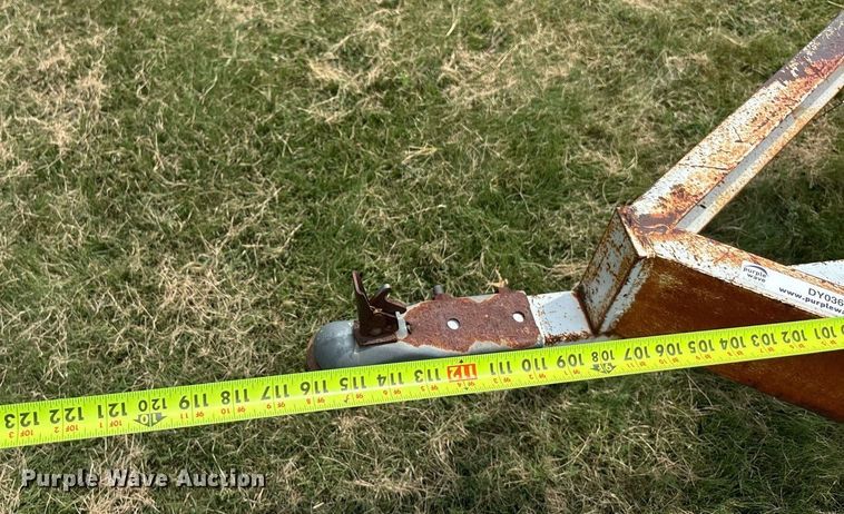 image for item DY0368 Shop built pipe trailer