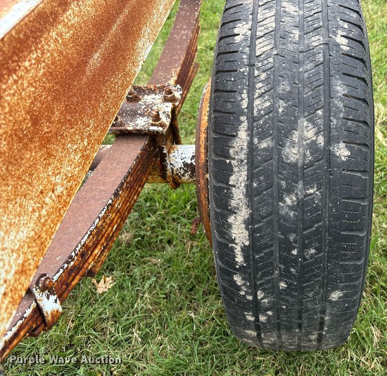 image for item DY0368 Shop built pipe trailer