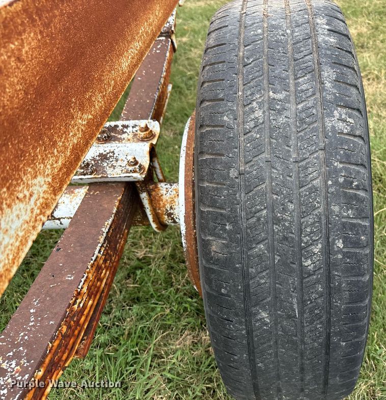 image for item DY0368 Shop built pipe trailer