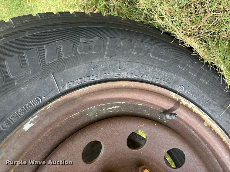 image for item DY0368 Shop built pipe trailer