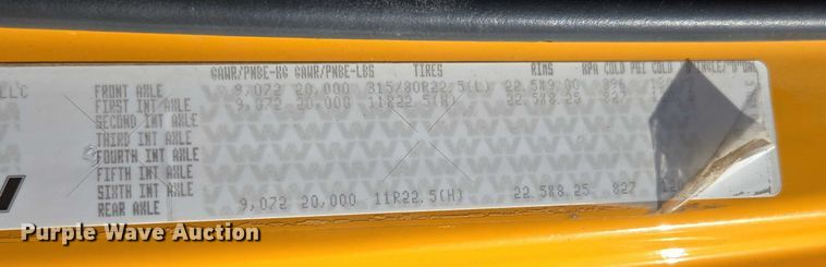 image for item DY0394 2015 Western Star 4700SF dump truck