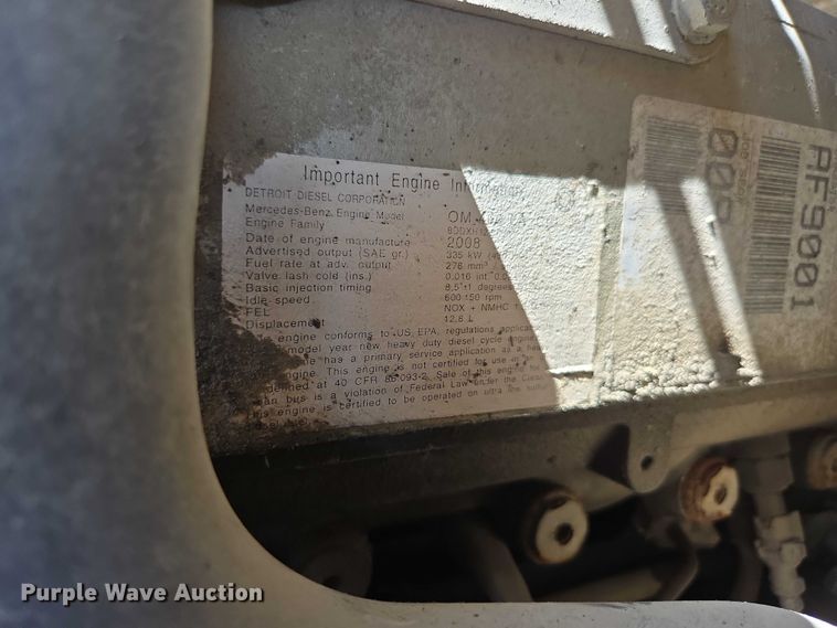 image for item DY0395 2009 Sterling L-Line dump truck