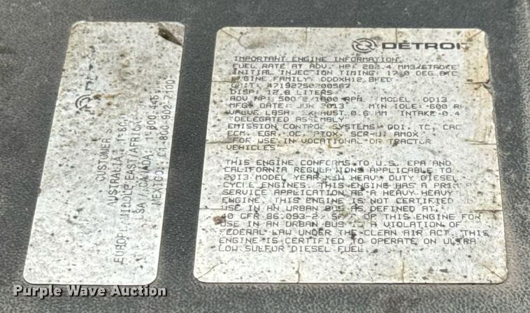 image for item DY0397 2014 Western Star 4700SB dump truck