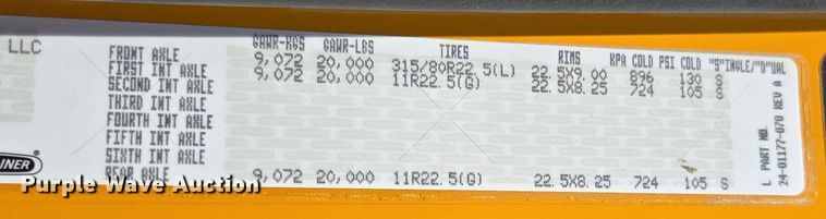 image for item DY0398 2014 Freightliner 114SD dump truck