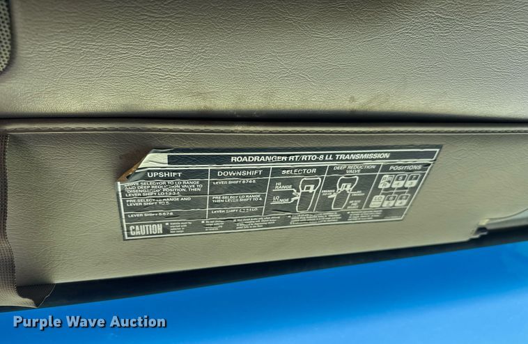 image for item DY0399 2009 Sterling L-Line dump truck